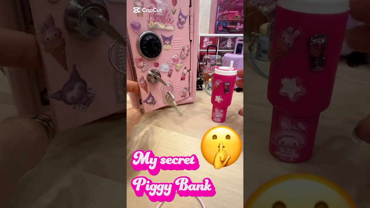 What’s inside my kawaii piggy bank? 🐷💖