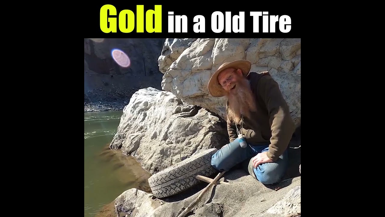 WHAT'S INSIDE? Tire of gold!