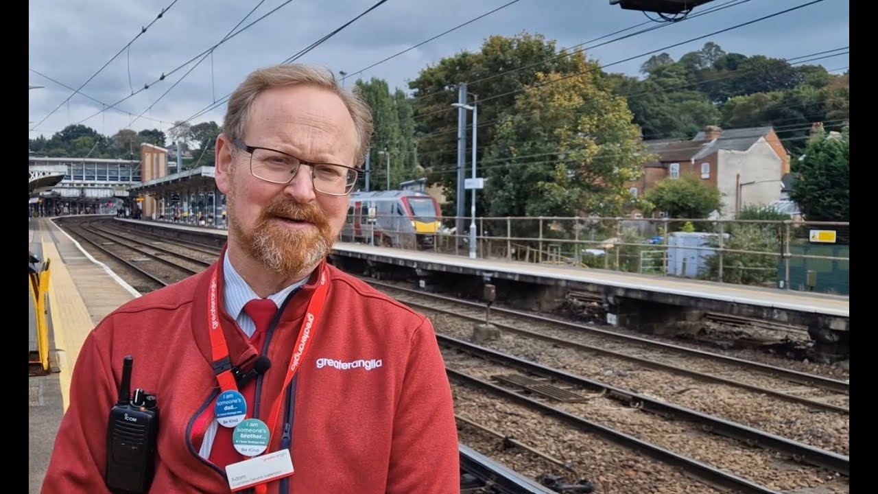 What's it like being a Greater Anglia supervisor at busy Ipswich?