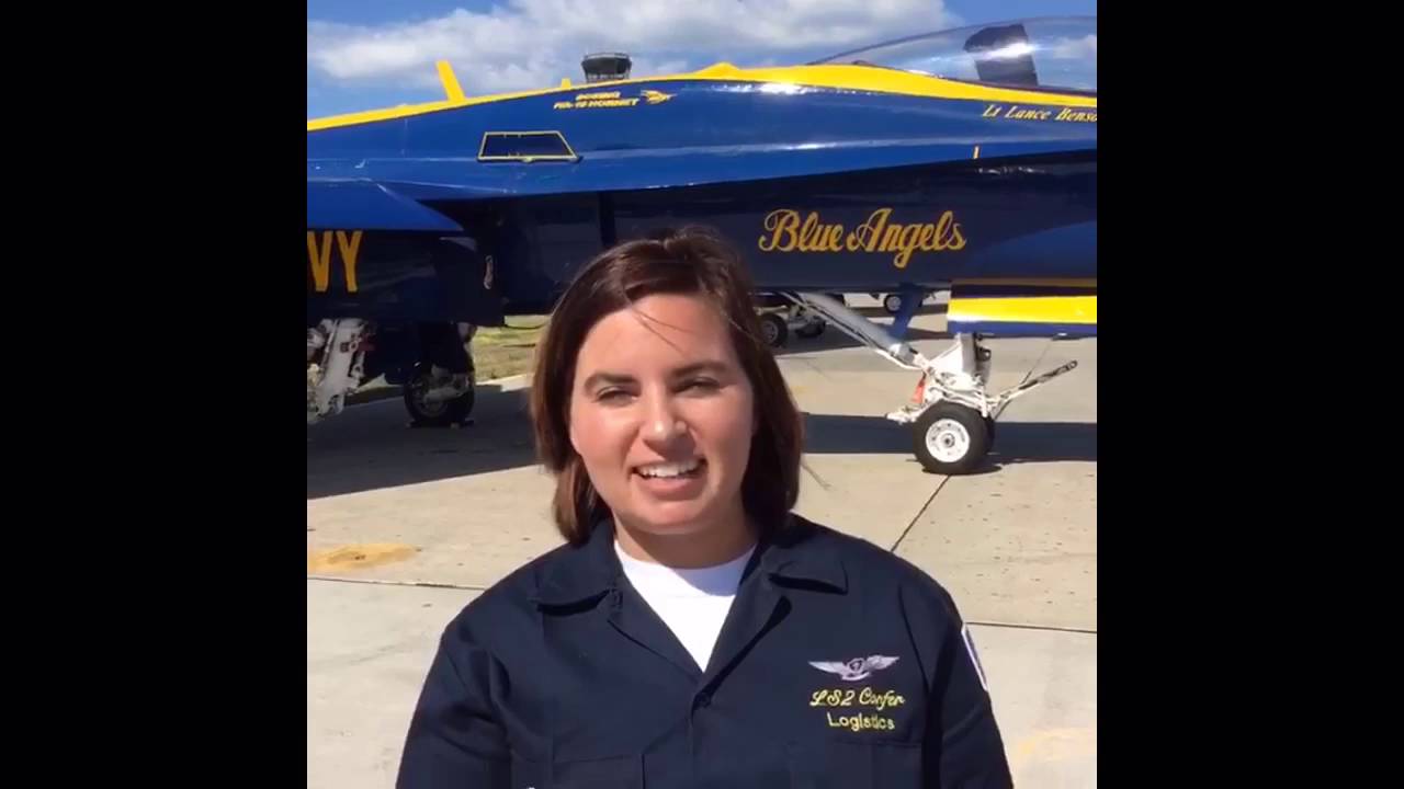 What's it like to work with the Blue Angels?