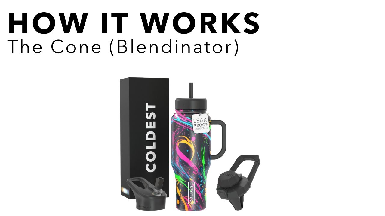 What's that cone thing that comes with my COLDEST Limitless water bottle?
