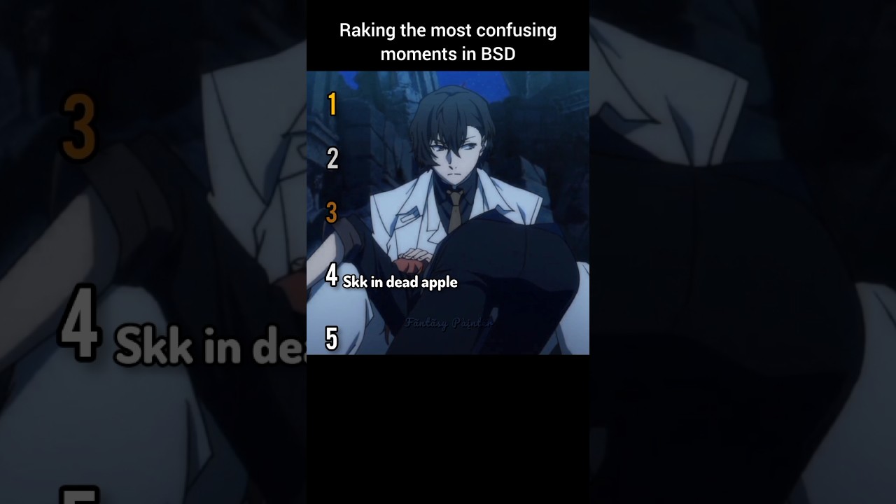 what's the most for you😭#bsd#bungoustraydogs#dazai#chuuya#mori#sigma#yosano#akutagawa#soukoku#shorts