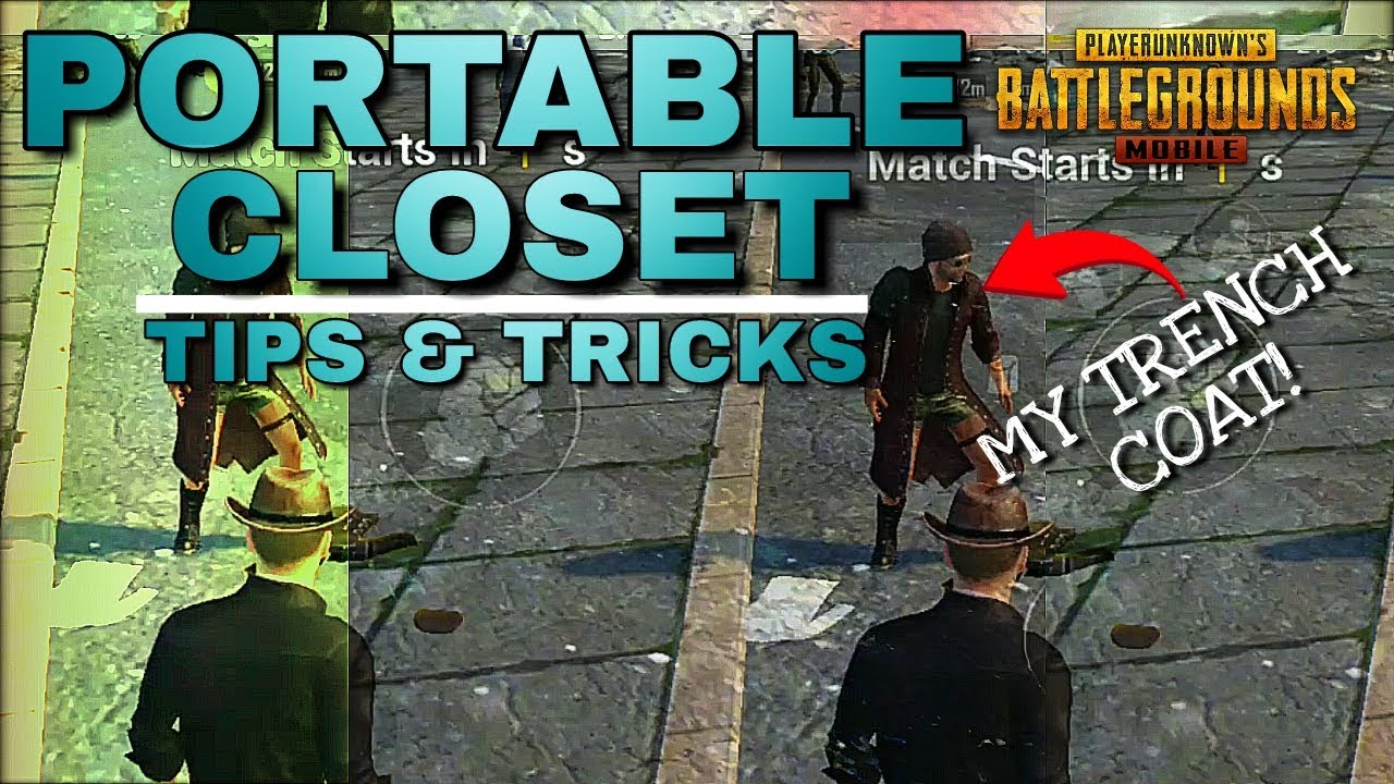 WHAT'S the PORTABLE CLOSET in PUBG Mobile? Let's Take a Look...
