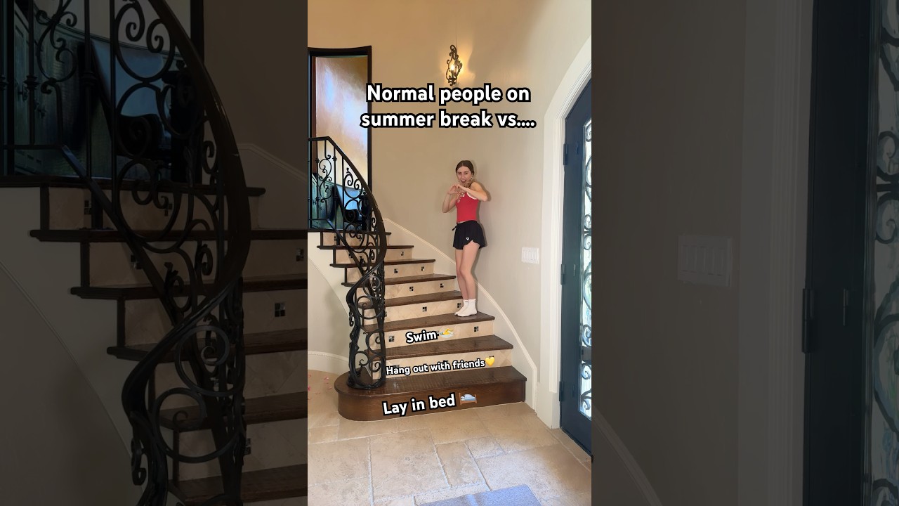 What’s your summer routine? #summerbreak #relatable #schoollife