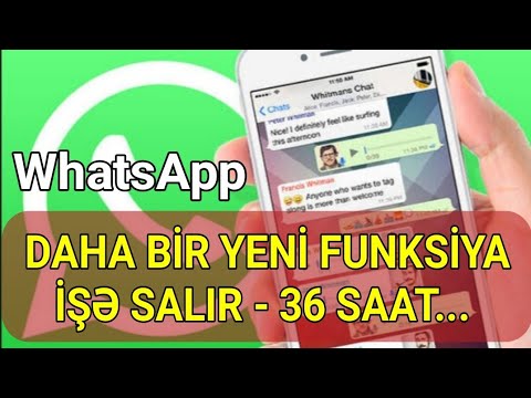 WhatsApp'da Hər Kəsin Gözlədiyi Yenilik: 36 saat ərzində...