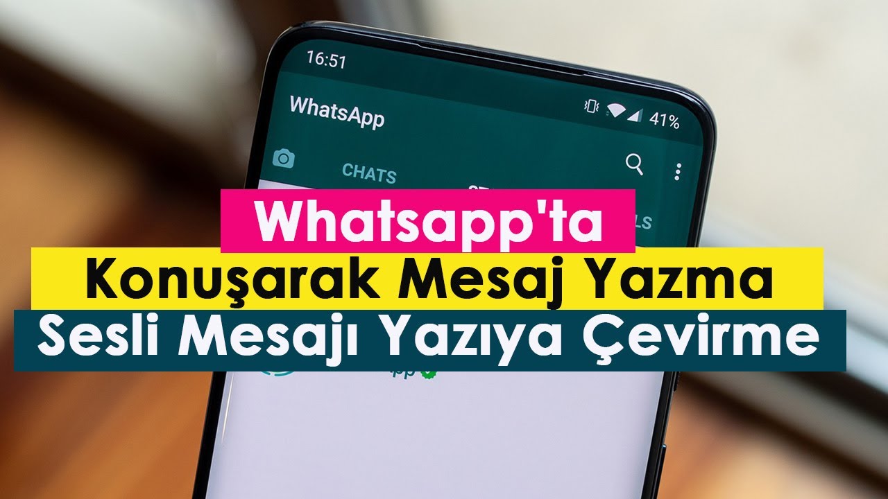 Whatsapp'ta Konuşarak Mesaj Yazma  | Sesli Mesajı Yazıya Çevirme | Çok Basit!!!