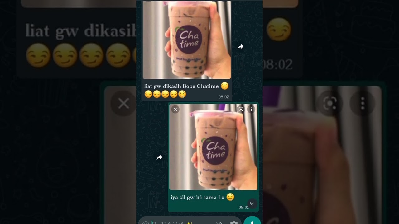 Whatsmock:Bocil pamer Boba||Pranks chat🙏