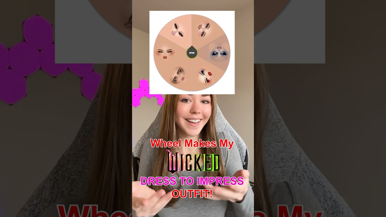 Wheel Makes My WICKED Dress To Impress Outfit!! #roblox #robloxshorts #dresstoimpress