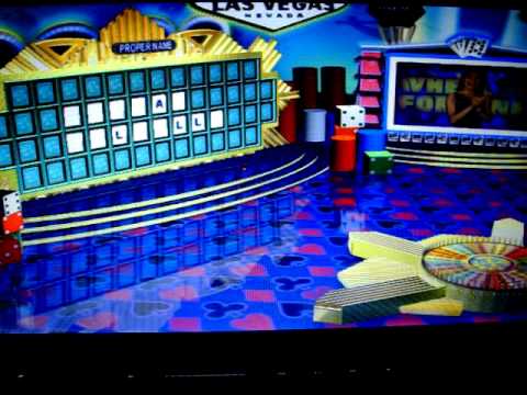 Wheel of Fortune 2nd Edition PC Run Game 26 Part 1