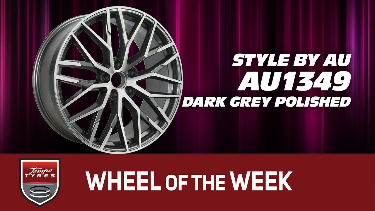 Wheel of the week: STYLE BY AU AU1349 Dark Grey