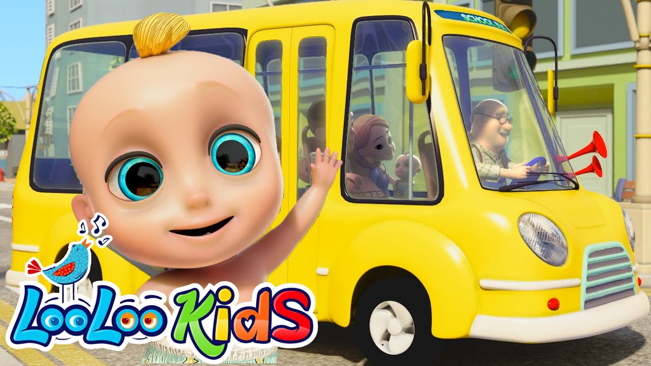 Wheels On The Bus  - LooLoo Kids Nursery Rhymes & Kids Songs
