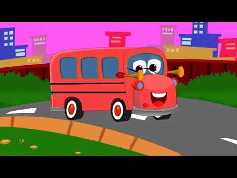 Wheels On The Bus | English Nursery Rhymes For Children Songs