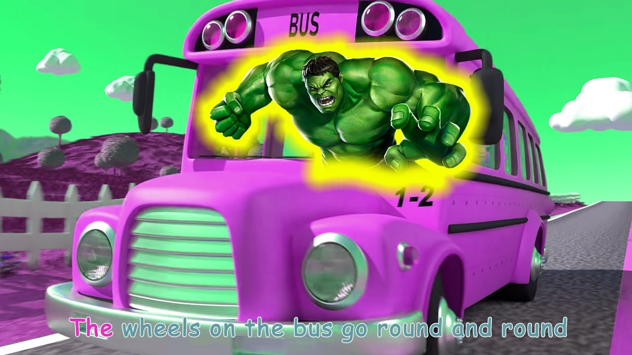 Wheels on the Bus - Hulk Variation (COVER) 4