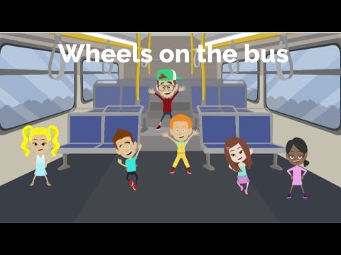 Wheels on the bus - Nursery Rhymes for kids - Darn David