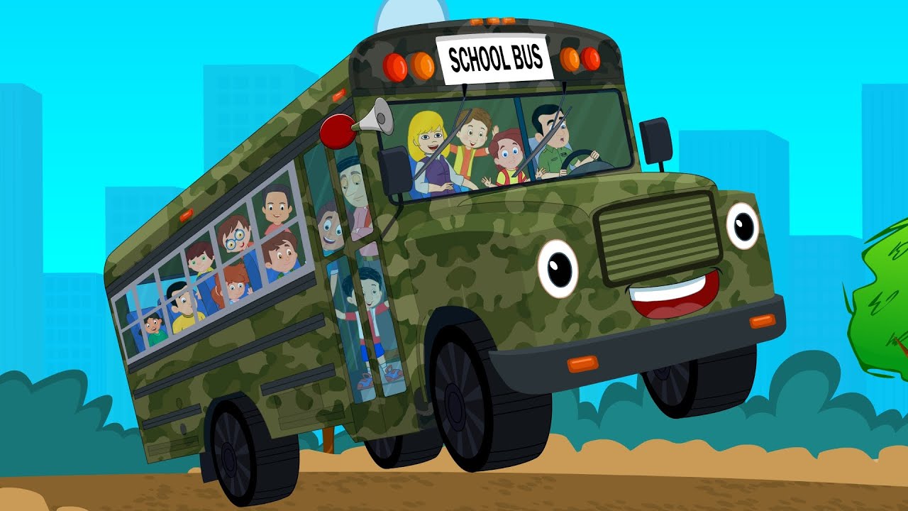 Wheels On The Bus | Nursery Rhymes From Kids Channel