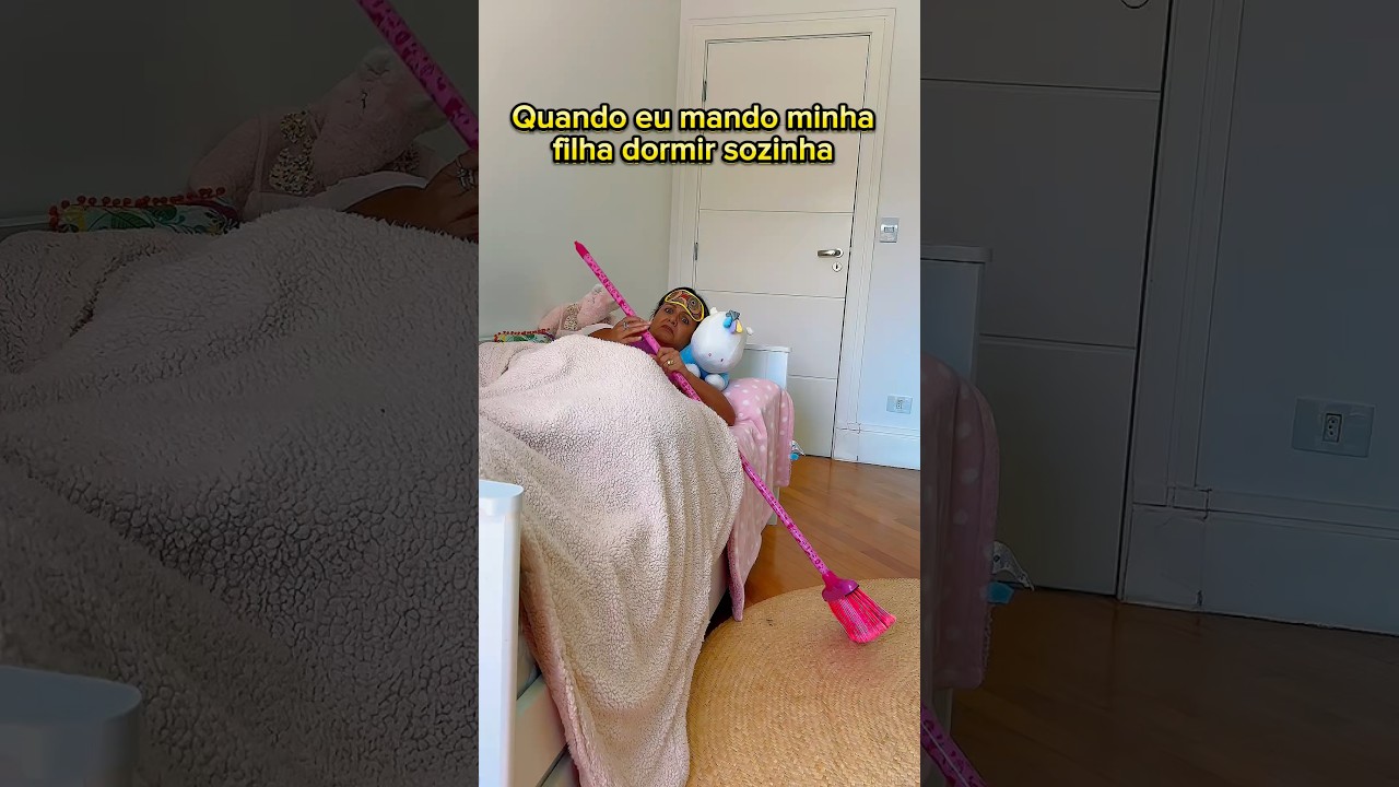 When a mother sends her daughter to sleep alone
