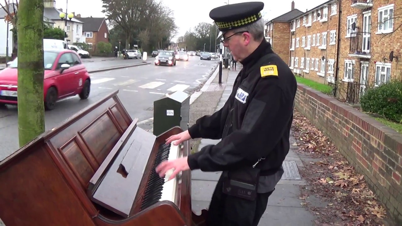WHEN A PIANO IS ABANDONED ON THE STREET (and rescued)