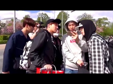 When BTS losing things and got lost in Europe