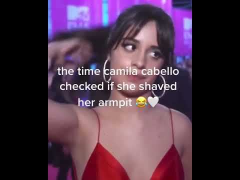 When Camila Cabello Checked If She Shaved Her Armpit tiktok camilagrande