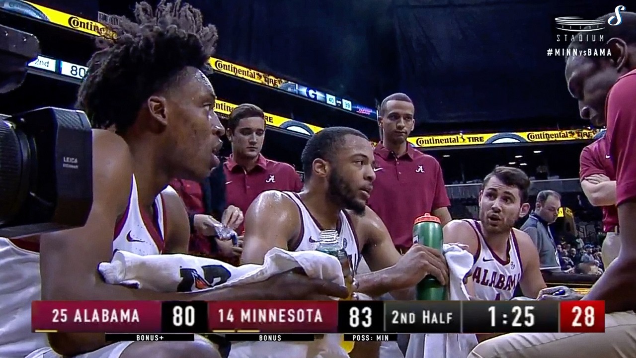 When Collin Sexton Dropped 40 PTS In 3 vs 5 Against No.14 Ranked Minnesota! | November 25, 2017