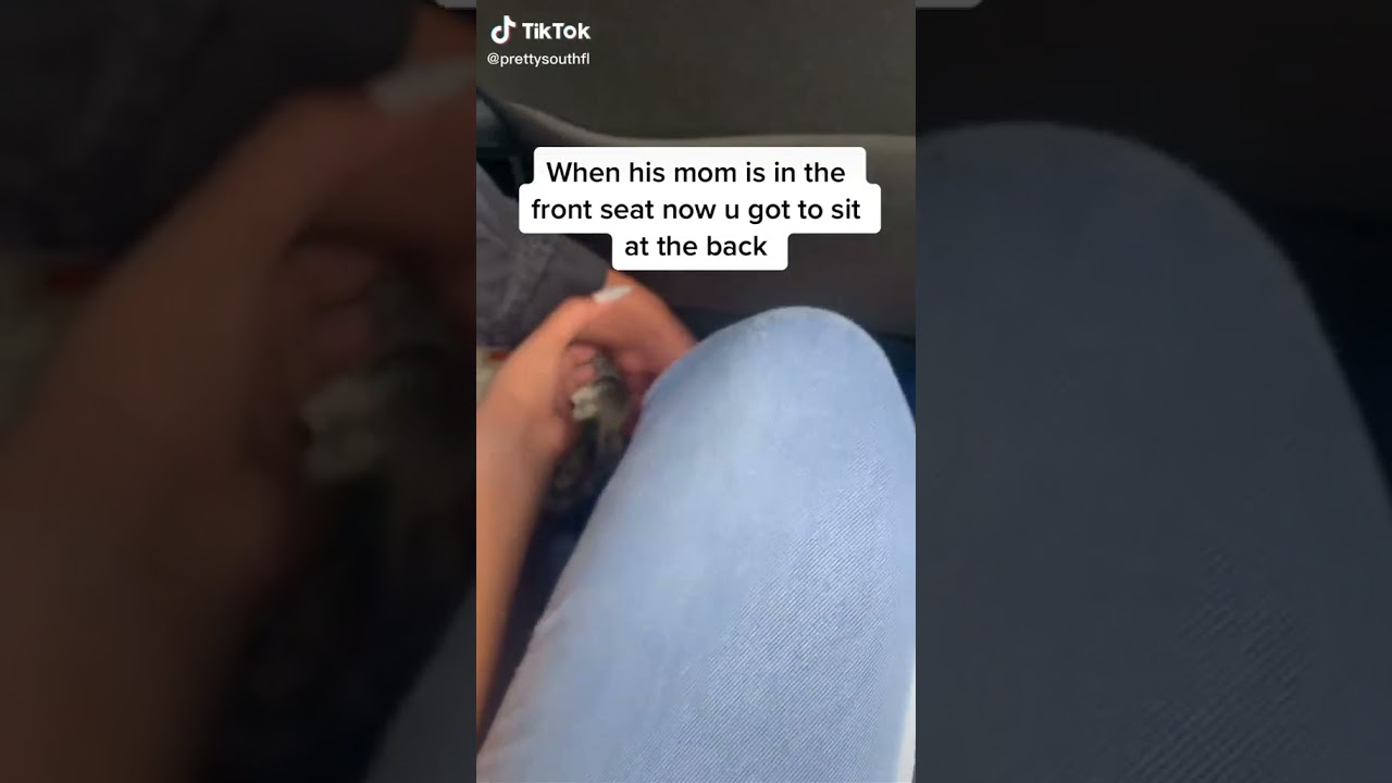 When is mom is in the front seat Credit prettysouthfl