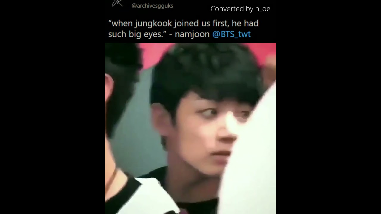 When Jungkook Joined BTS First 😍 🎧 #jungkook #shorts ©Owner