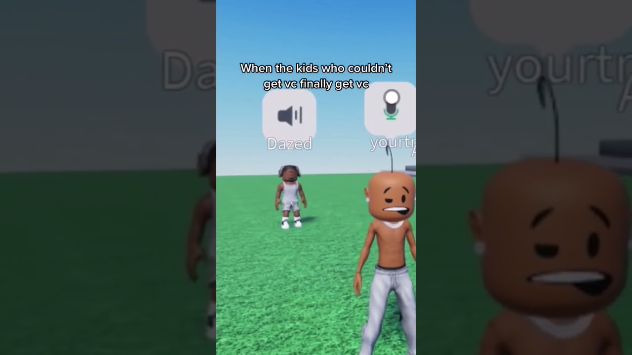 When kids finally get roblox voice chat...