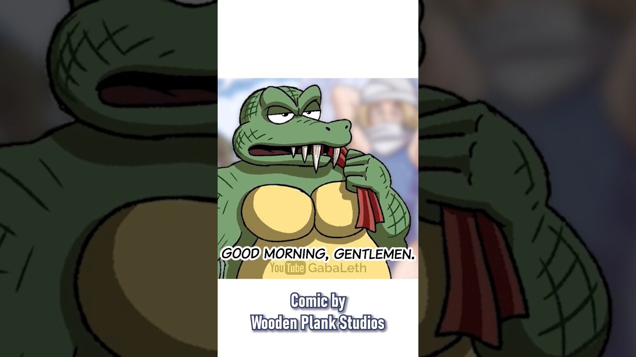 When King K. Rool takes a shower at the Smash House