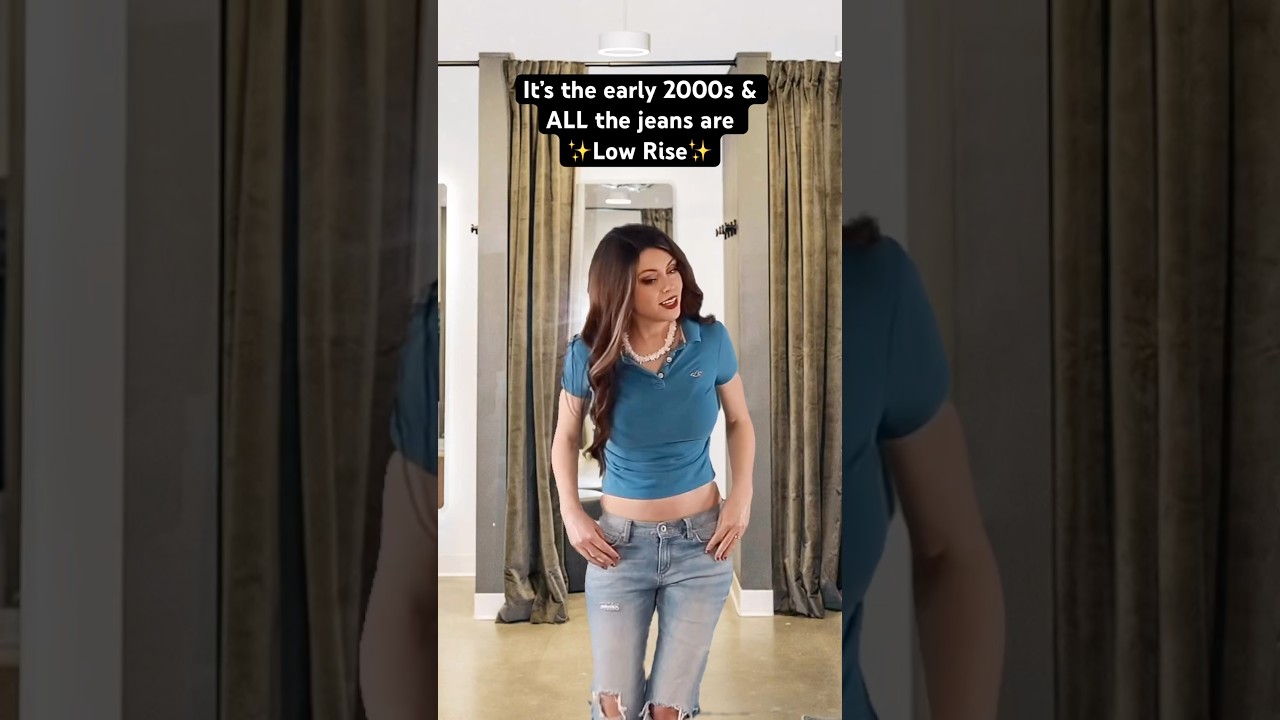 When “Low Rise Jeans” ruled the #early2000s! #millennials #nostalgia
