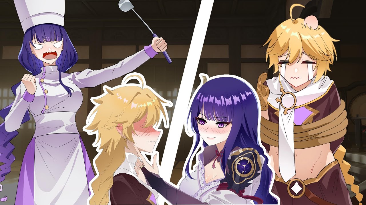 When Master Chef Raiden Shogun Receives Bad Reviews...(Genshin Anime)