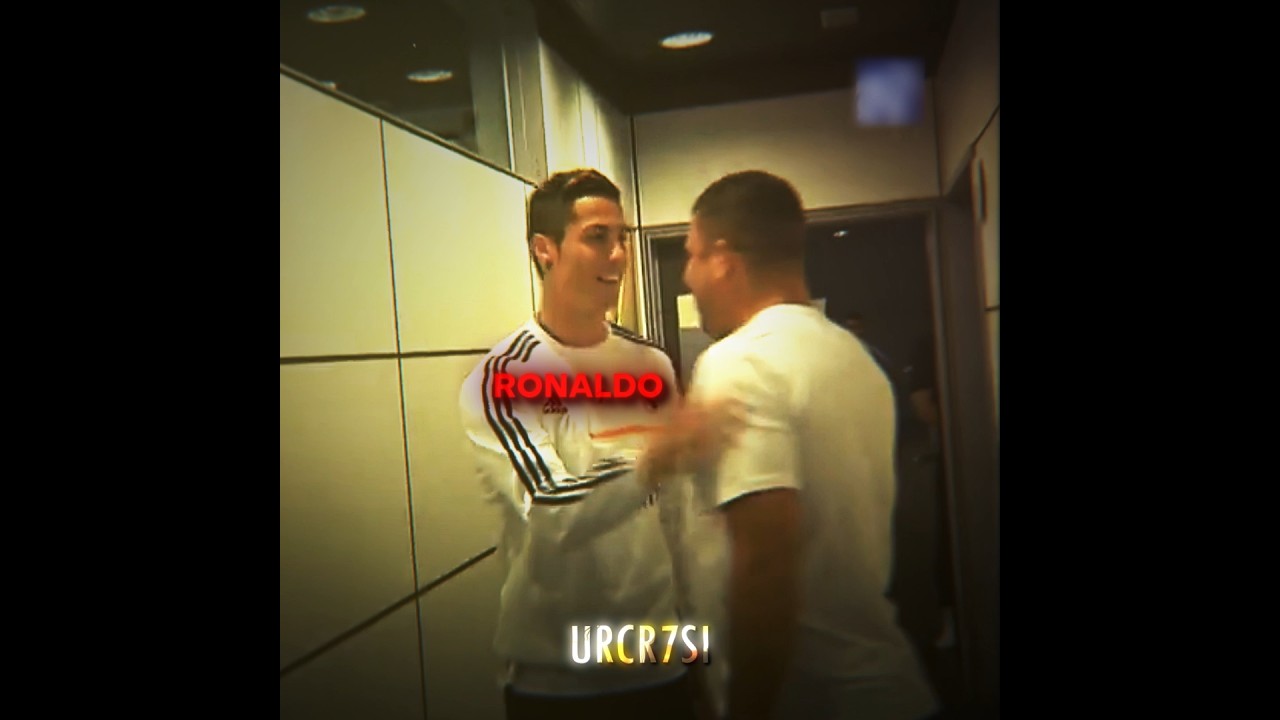 When Ronaldo R9 meets Real Madrid...but 🥶 #cristiano #ronaldo #viral #realmadrid #r9 #fyp #football
