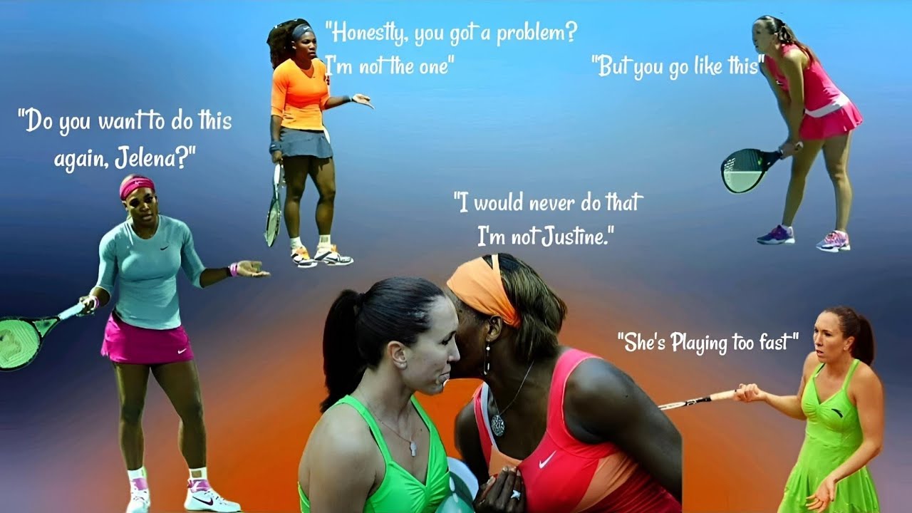 When Serena Williams & Jelena Jankovic Had Catfights | SERENA WILLIAMS FANS