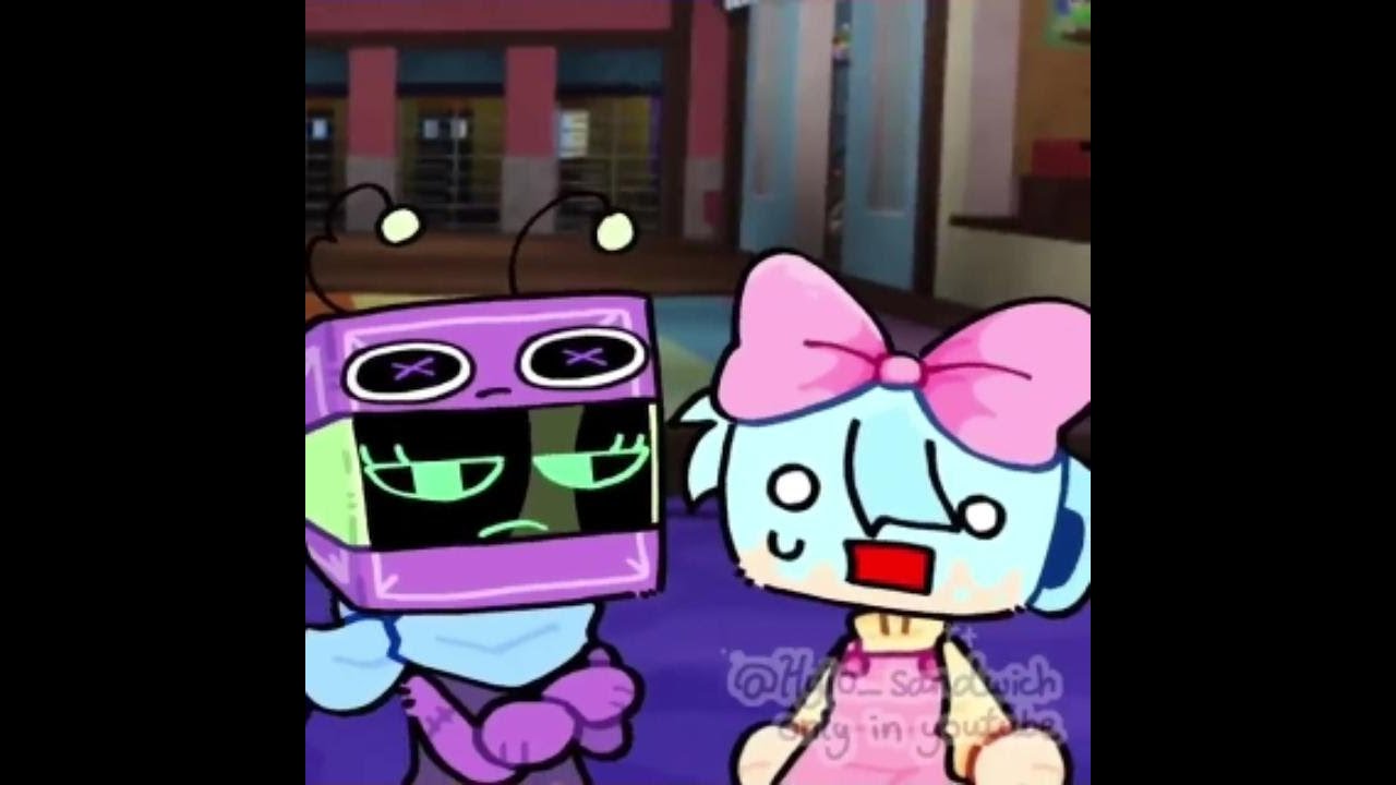 When someone racist at starter in dandy's world... #edit #shelly #vee #poppy #boxten