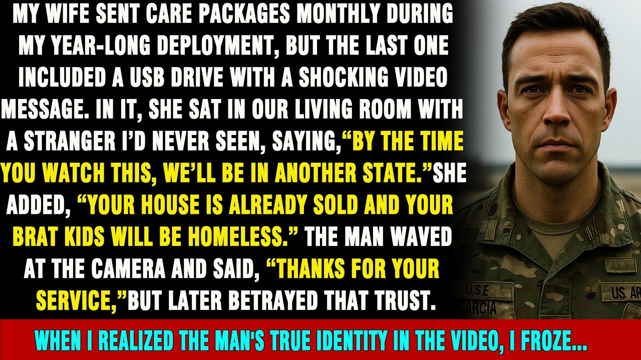 When the man in my wife's video said thanks for your service, I instantly recognized him...