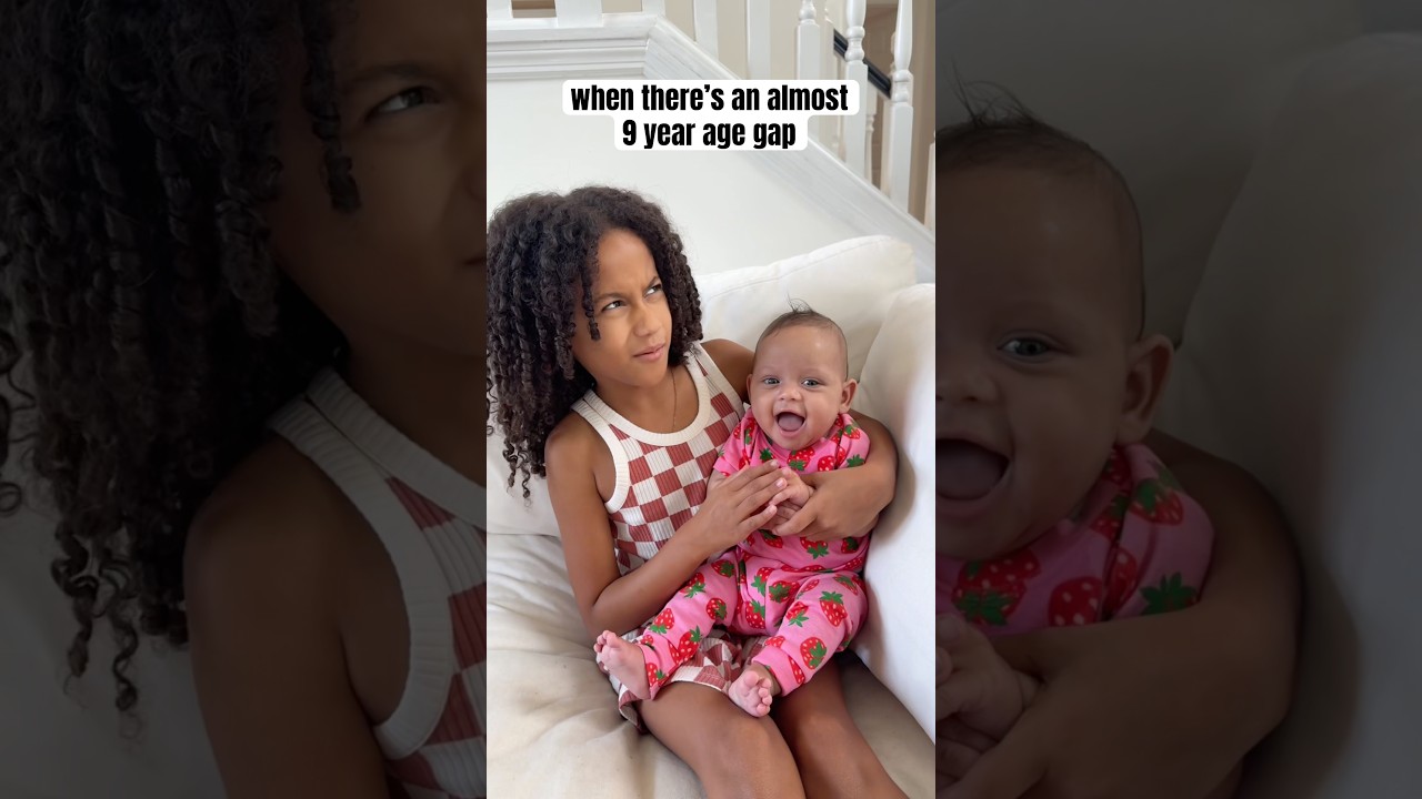when there’s a big age gap 🤣 #siblings #sistergoals #siblingcomedy #familyshorts
