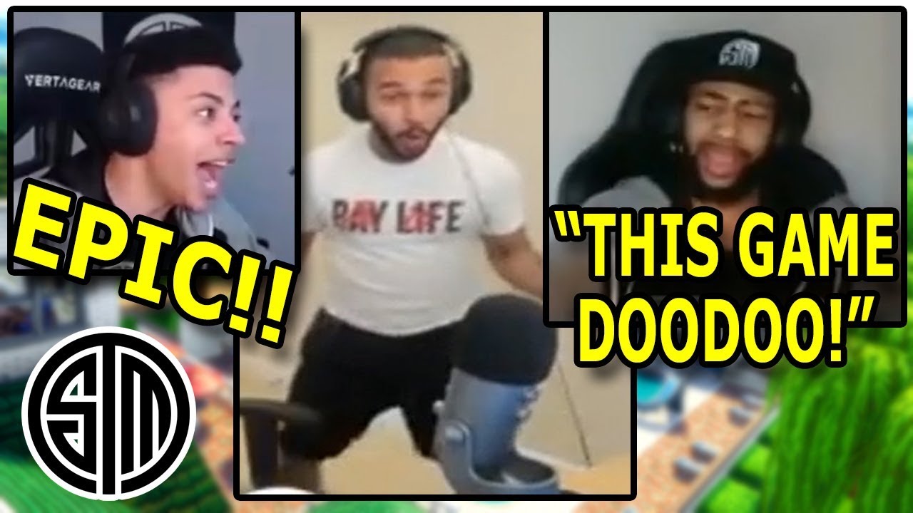 When TSM RAGES (Myth, Daequan, Hamlinz) - Fortnite Battle Royale Rage Compilation