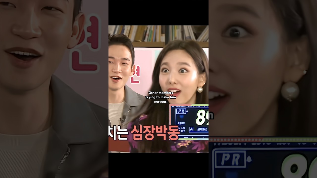When twice tried to make him blush 😳 #edit #twice #evrtngk #jihyo #once #sana #nayeon