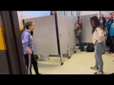 When white girls bark but no bite #fighting