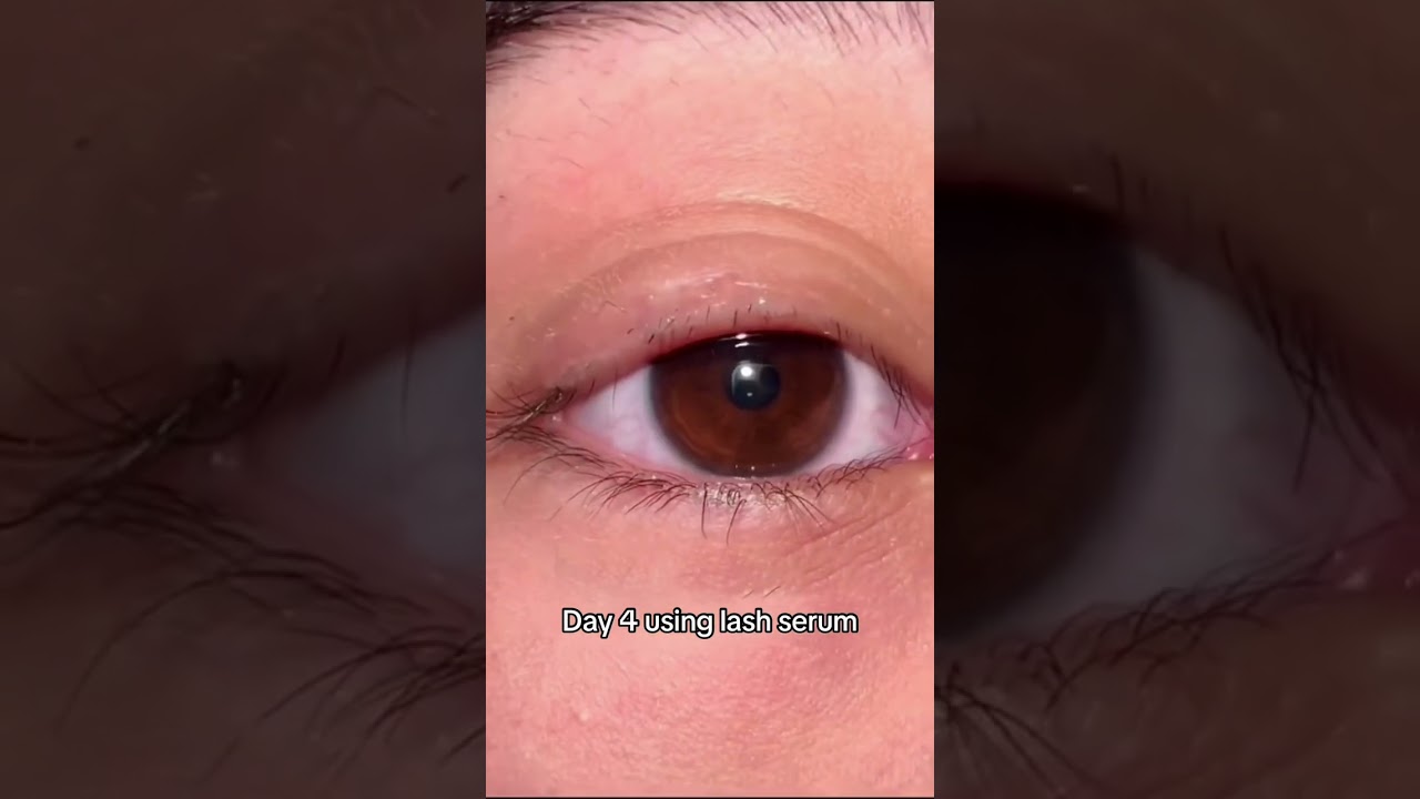 When you try the best lash serum! ❤️