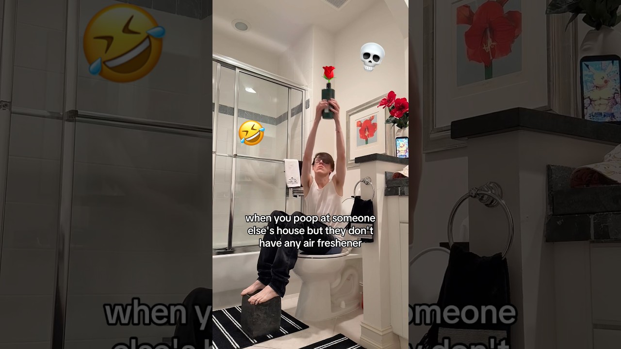 When You Use The Bathroom at a Friends House 🤣💀 #TheManniiShow.com/series