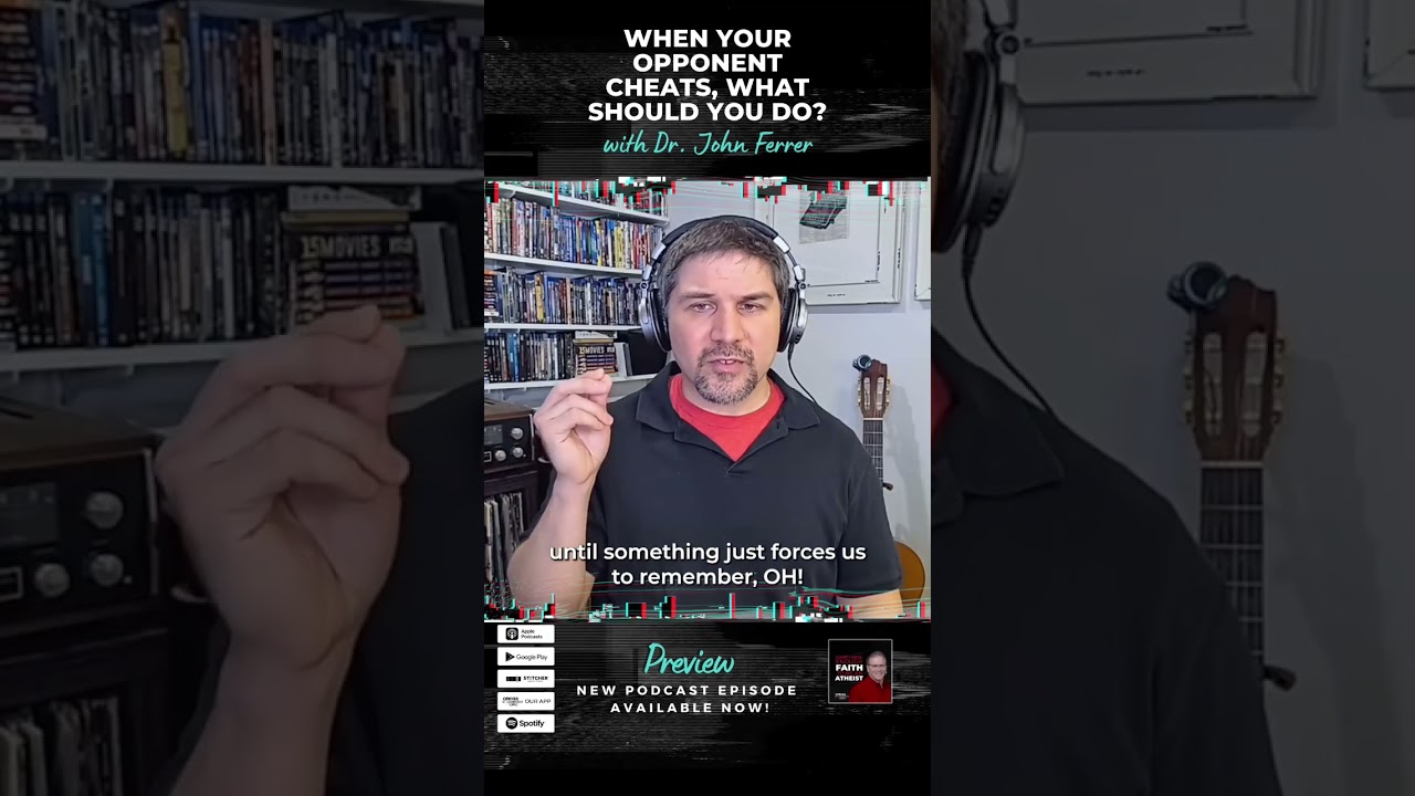 When Your Opponent Cheats, What Should You Do? with Dr. John Ferrer #Podcast  #Shorts