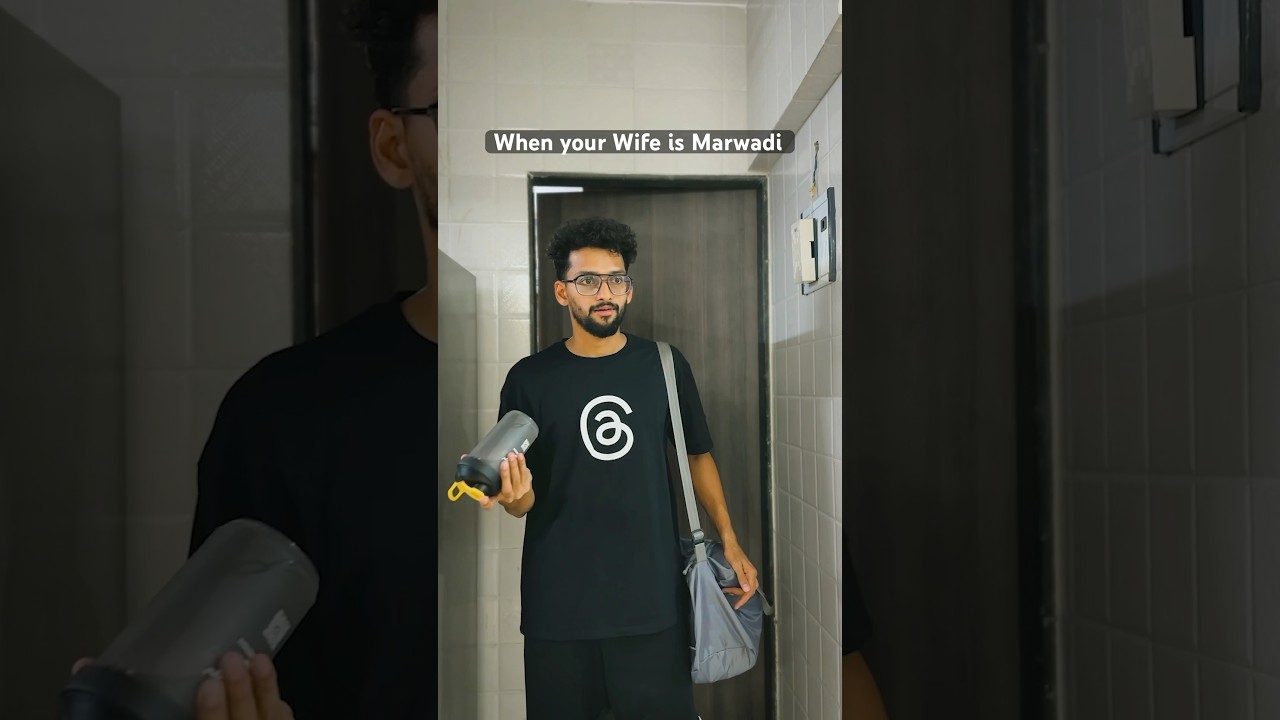 When your wife is Marwadi #comedy #shorts