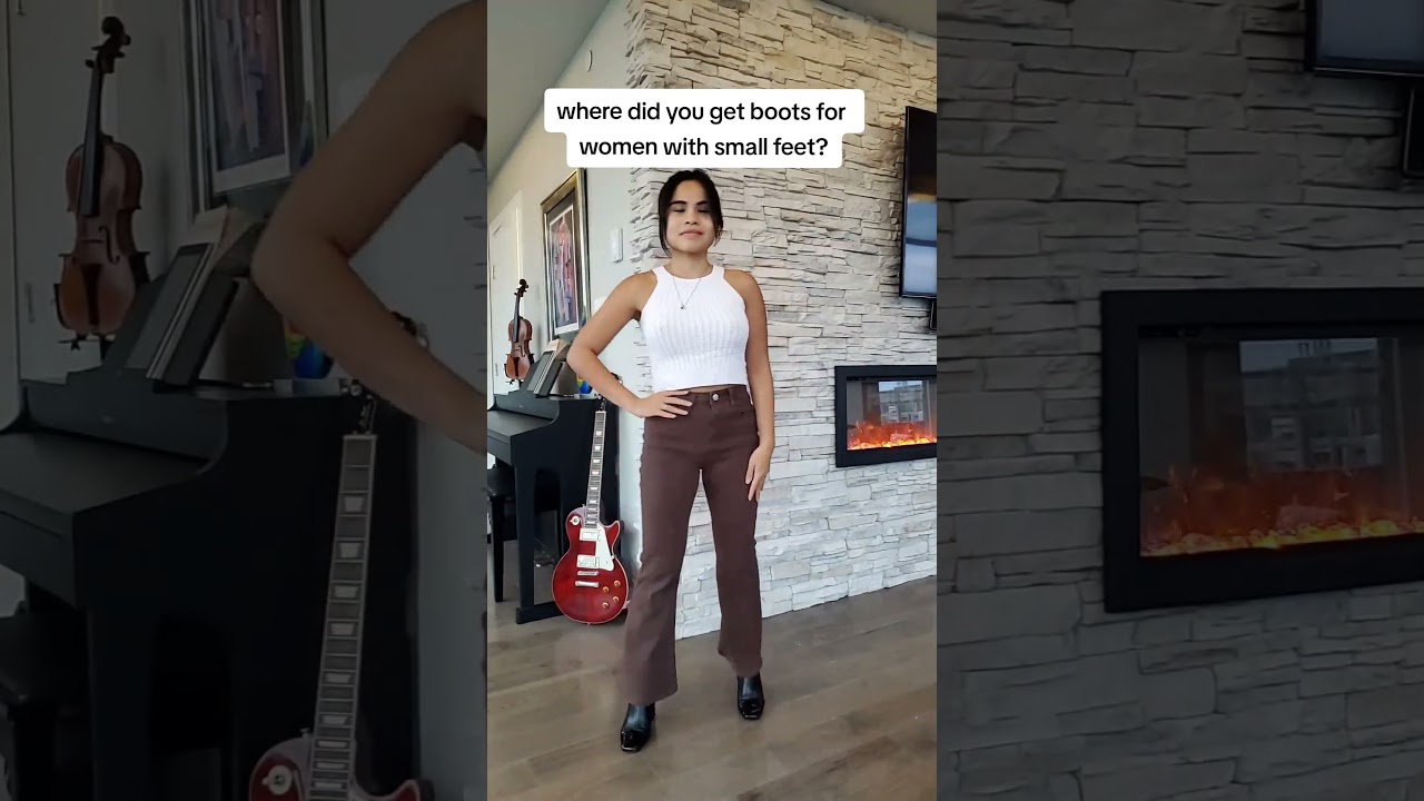 where did you get boots for women with small feet?✨️🙋‍♀️ #petiteshoes #danefashion #smallfeet