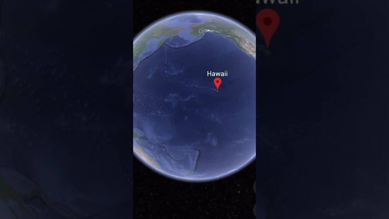 Where is Hawaii on the world map 🗺️.