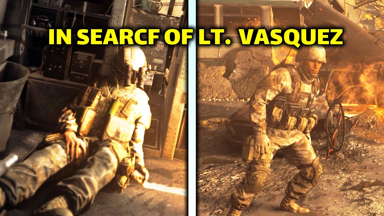 Where is Lt. Vasquez After Shock and Awe? | OG Modern Warfare