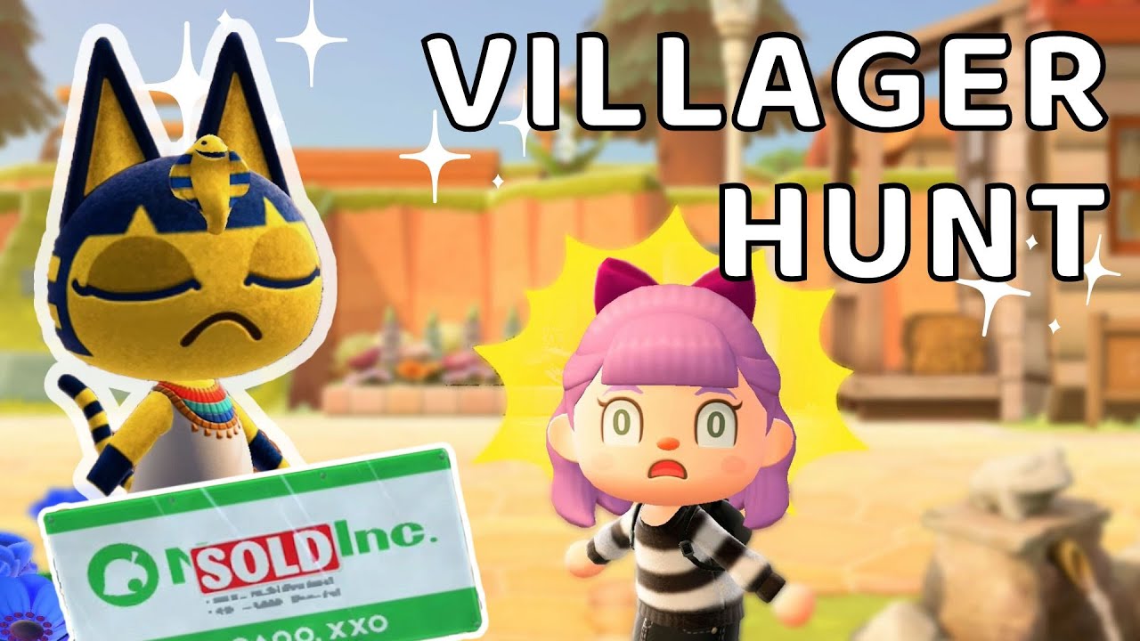 WHERE IS MY DREAMIE HIDING?! 😼 ANKHA Villager hunting | Animal Crossing New Horizons | ACNH
