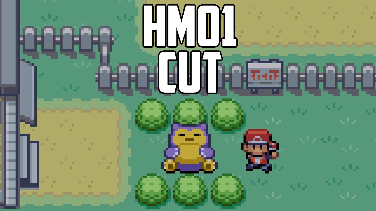 Where to Find HM01 Cut - Pokémon FireRed & LeafGreen