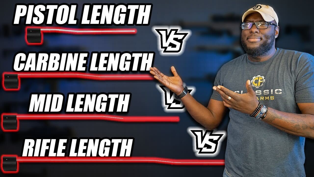 Which AR-15 Gas Tube Length Is Best For You? | Pistol vs Carbine vs Mid vs Rifle