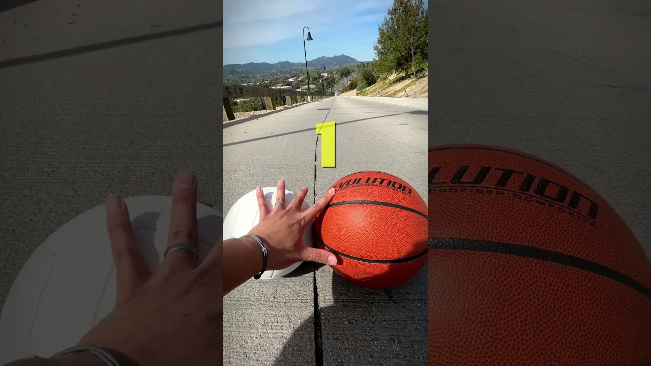 Which Ball Will Win In A Race? Basketball vs Volleyball