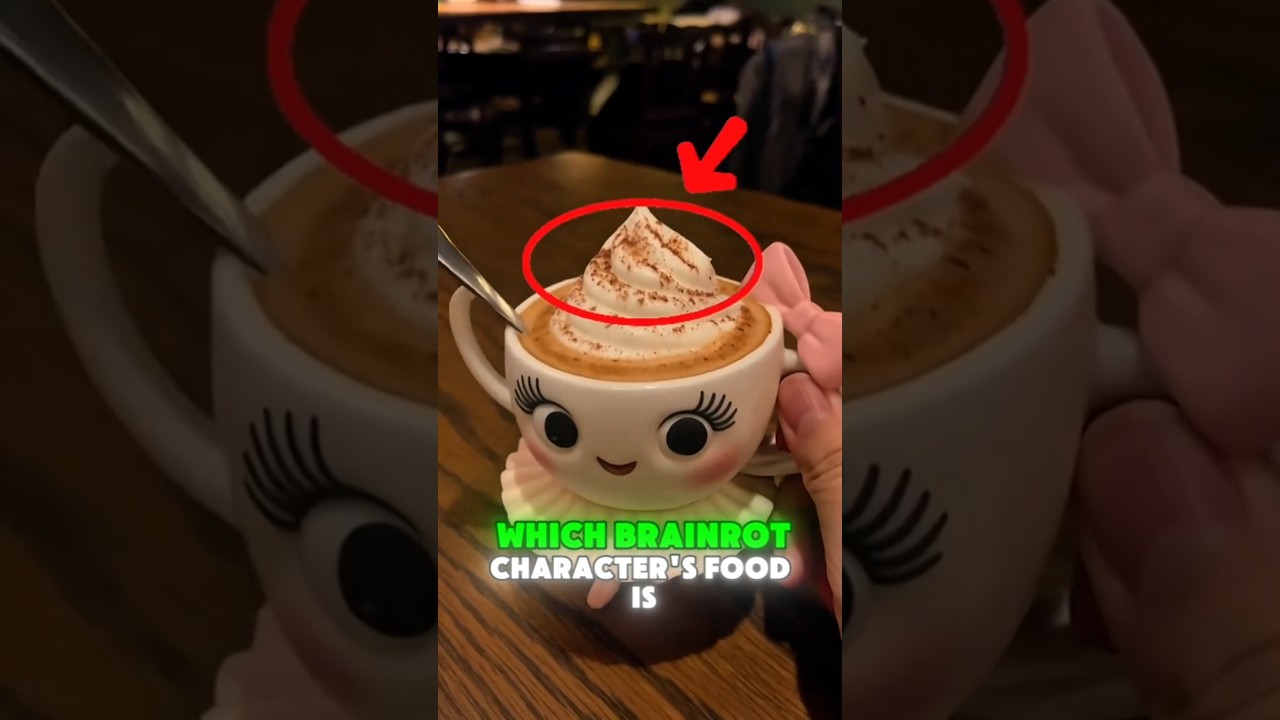 Which Brainrot Character's Food Is Your Favorite?🤤🥰 #shorts #brainrot #italianbrainrot